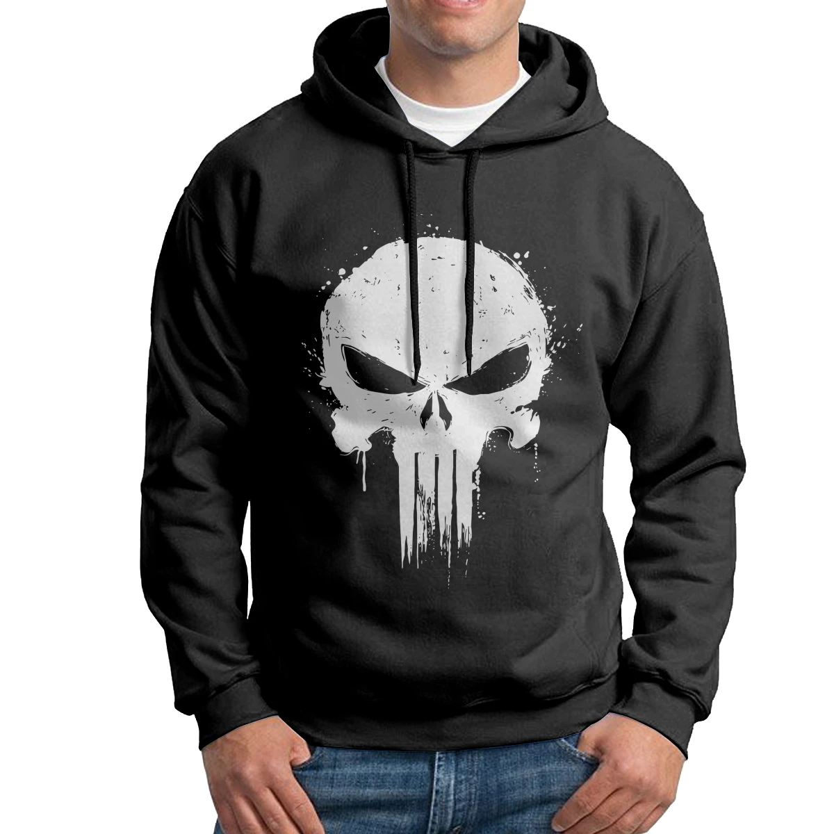 

Fierce Punisher Art It skull Hoodies 2022 Spring Men's Stylish Hoodie Shirt Purified Cotton Birthday Gift Homme Sweatshirt