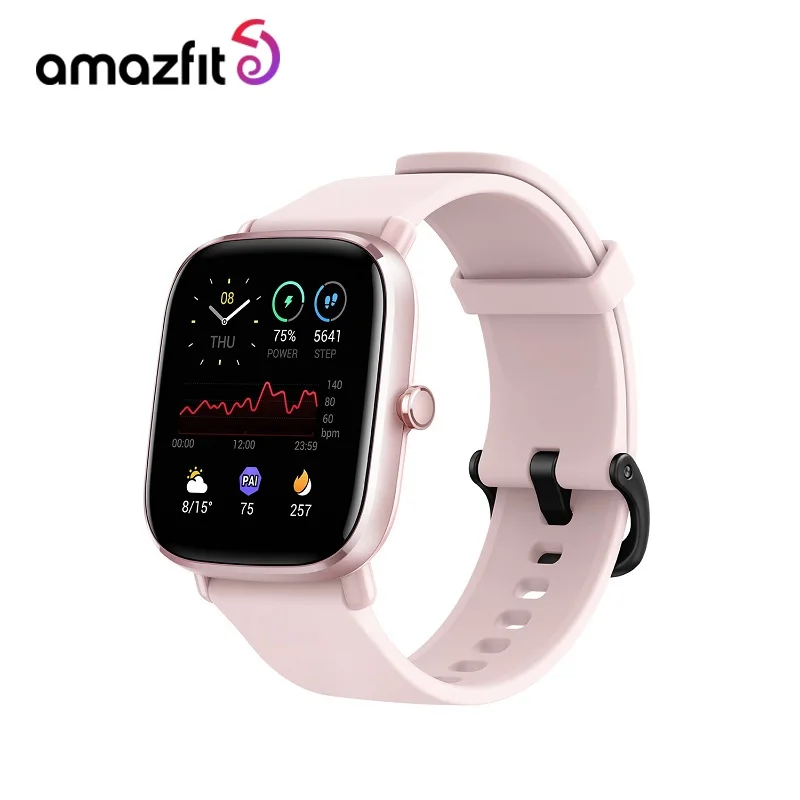 

Смарт-часы Amazfit GTS 2 Mini с GPS и фитнес-трекером
