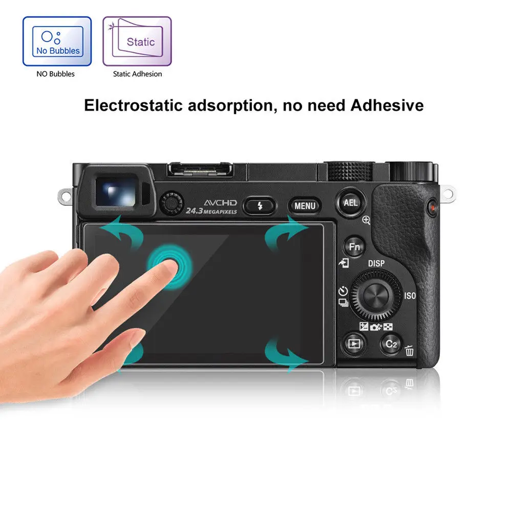 Защитная пленка для ЖК-экрана закаленное стекло Sony Alpha A6000 RX100 A77 ZV1 a6400 ZVE10 A7M4 a7M3 A7C