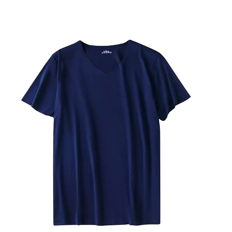 

2022 Summer Mens T Shirt Top Short Sleeve V Neck Slim Fit Muscle T-Shirt Men Gray White Black Tshirt Casual Tee Shirt Homme 3XL
