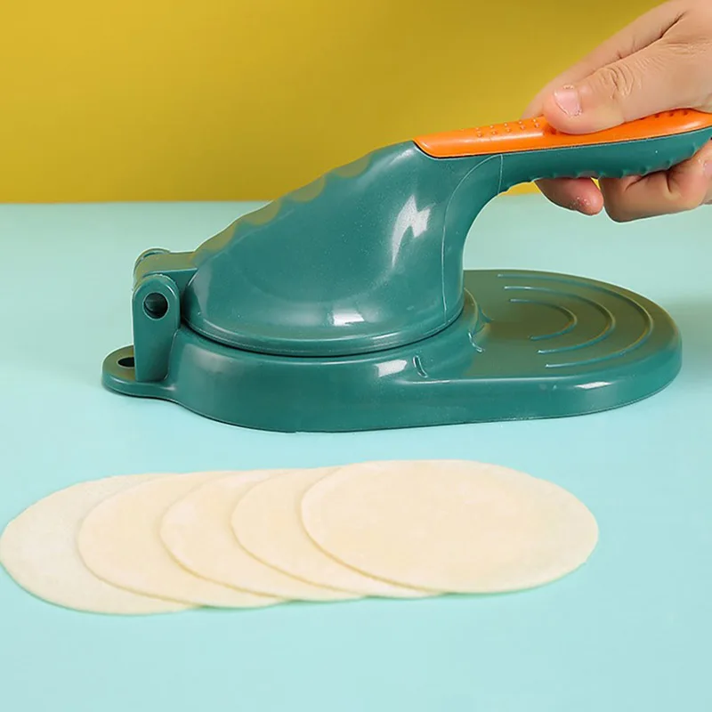 

Plastic Dumpling Skin Artifact Manual Wrapper Making Mold Dough Pressing Tool