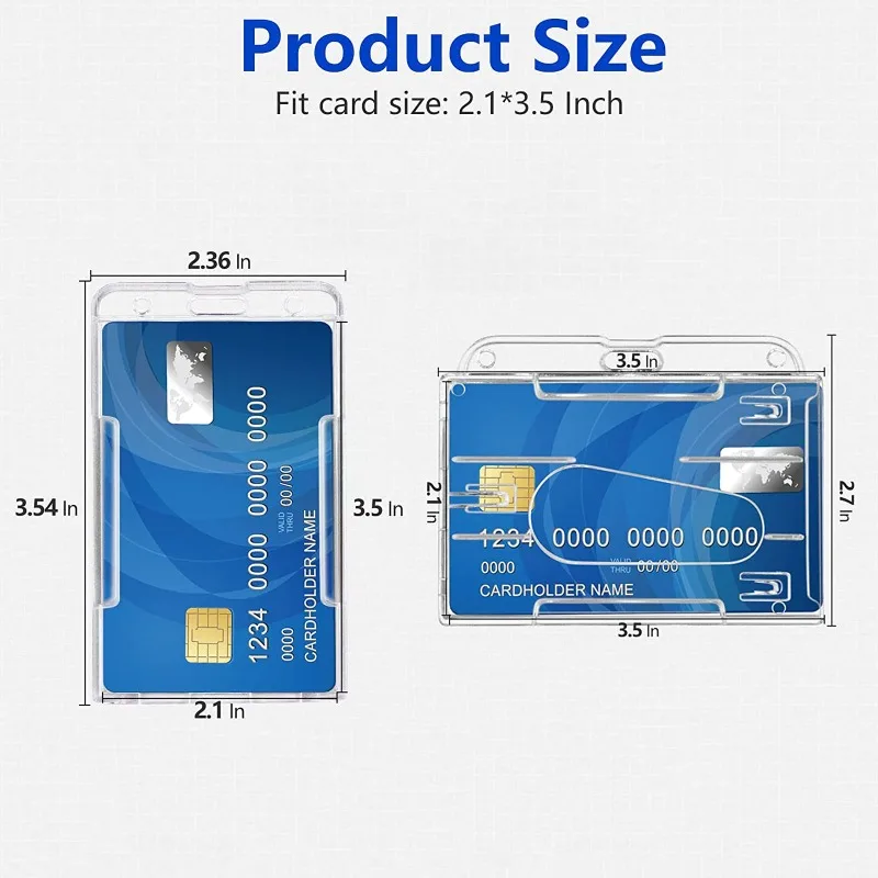 Выдвижные держатели катушек для бейджей металлические сверхпрочные с карабином