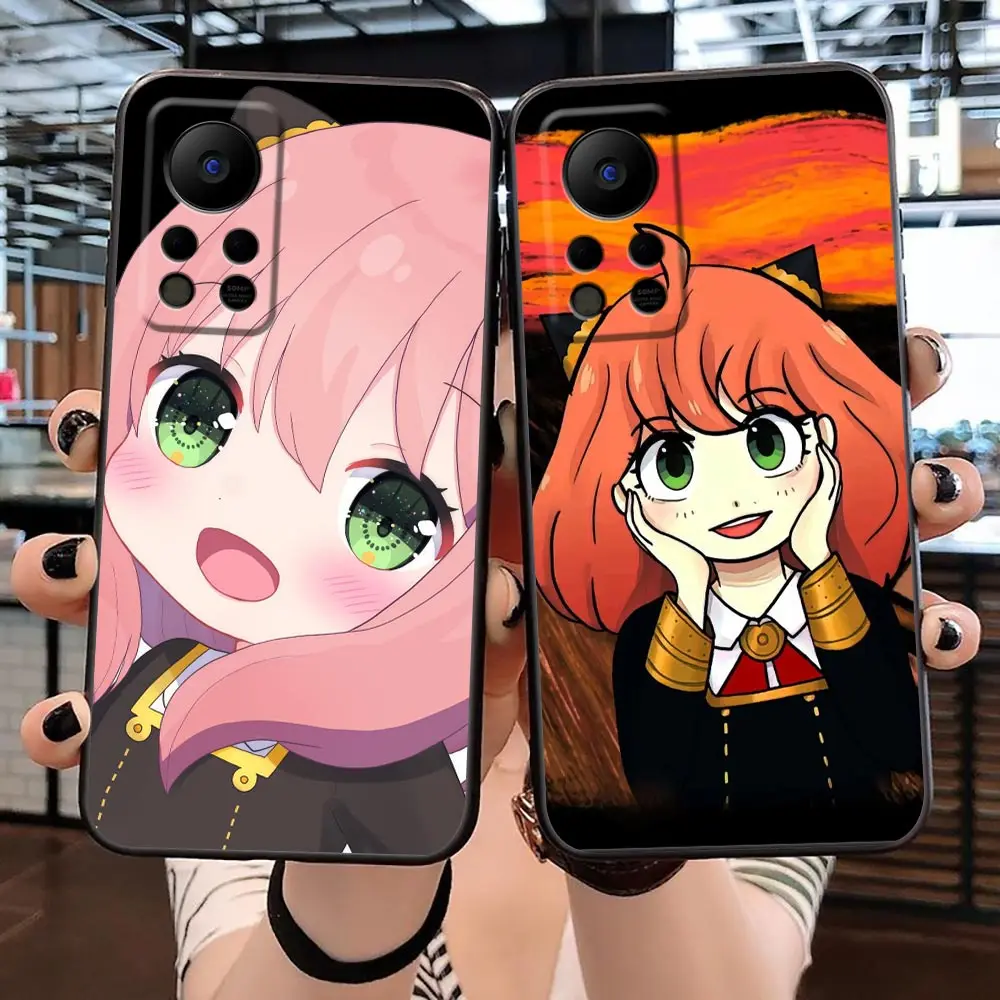 

Case For Infinix TECNO CAMON 19 16 ZERO X NEO 20 8 POVA 4 2 NEO2 NOTE 12 G96 11 10 8 8I S5 Pro 5G Case Anime Spy X Family Anya