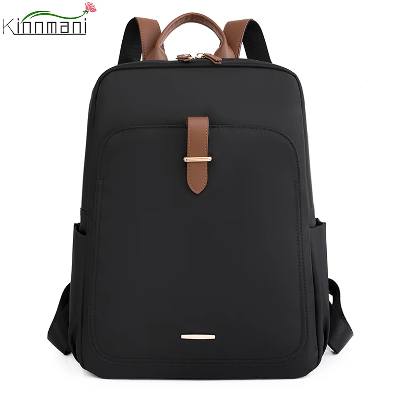 

2022 New Women's Backpack Casual Large Capacity Single Shoulder Bag Nylon Fabric Multi Functional Youth Backpack Student Bags
