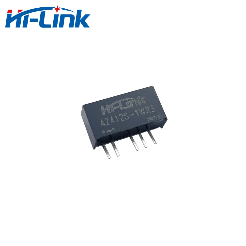 Фото Изолированный модуль питания Hilink A2405S-1WR3 A2412S-1WR3 с двойным выходом DCDC 24В на ±3.3В, ±5В, ±9В, ±12В, ±15В, ±24В, 1Вт №2
