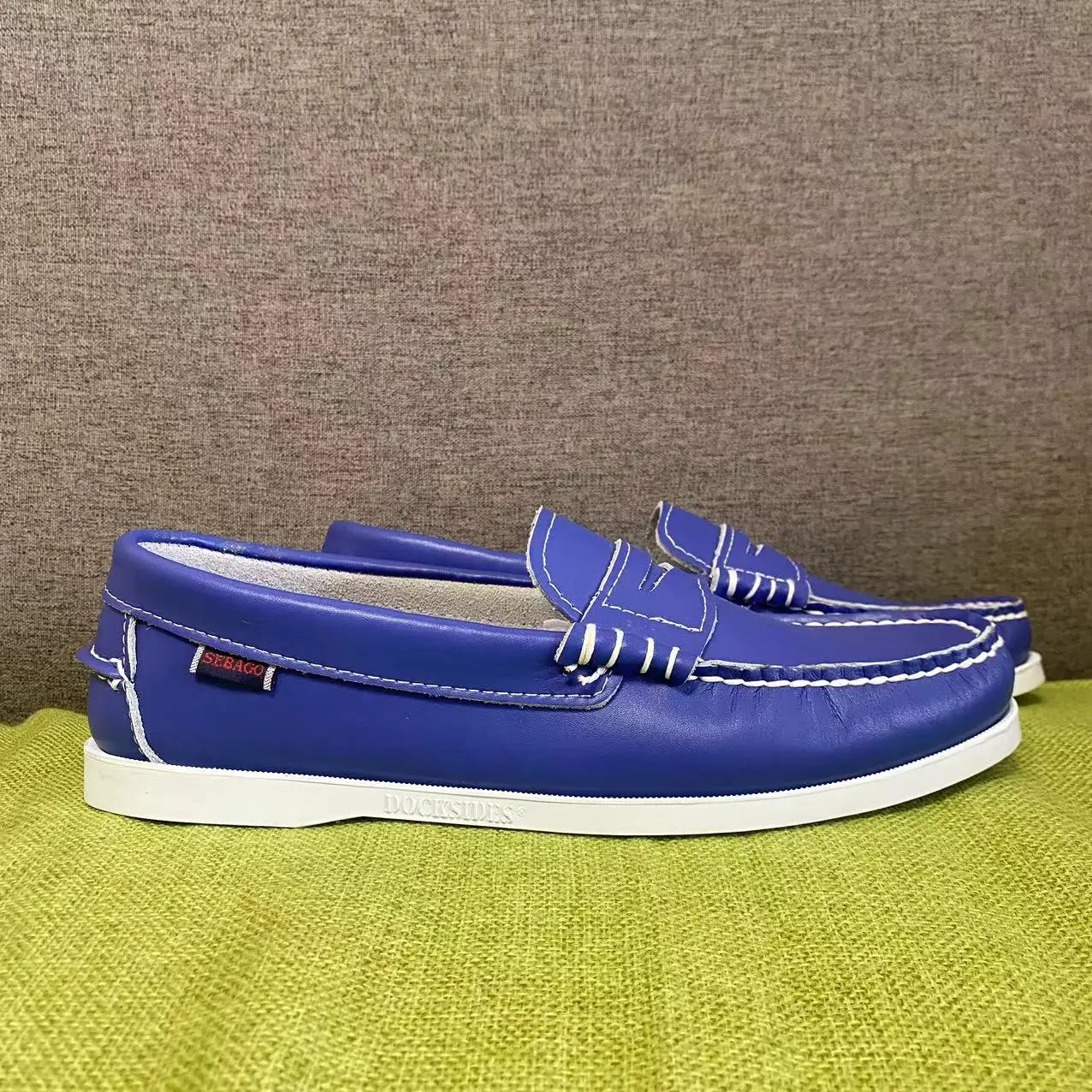 Классические топ-сайдеры из натуральной кожи ручной работы seбаго HOMME DOCKSIDES AV165