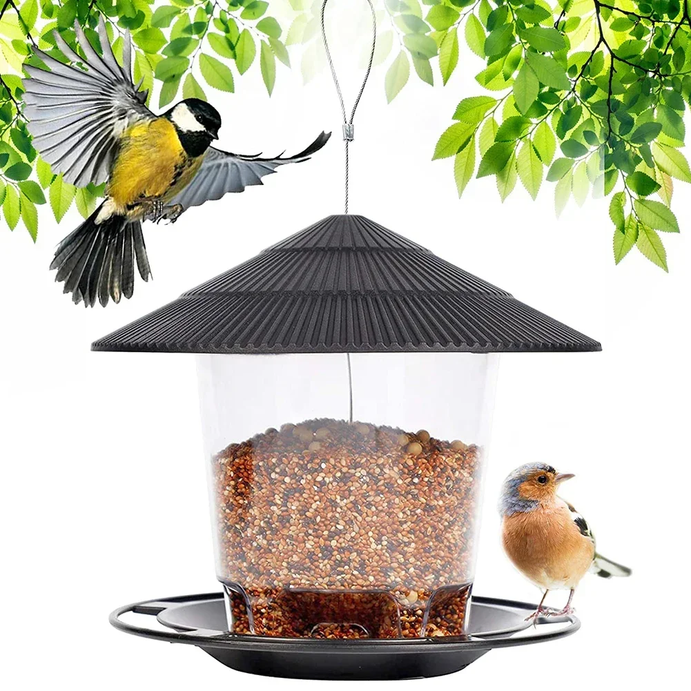 Водонепроницаемая беседка для птиц с веревкой кормления подвесной наружный