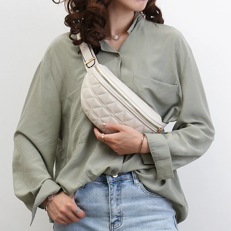 

SWDF Solid Color Small PU Leather For Women 2022 Summer Fashion Waist Packs Female Phone Purses Ladies Crossbody Hand purse