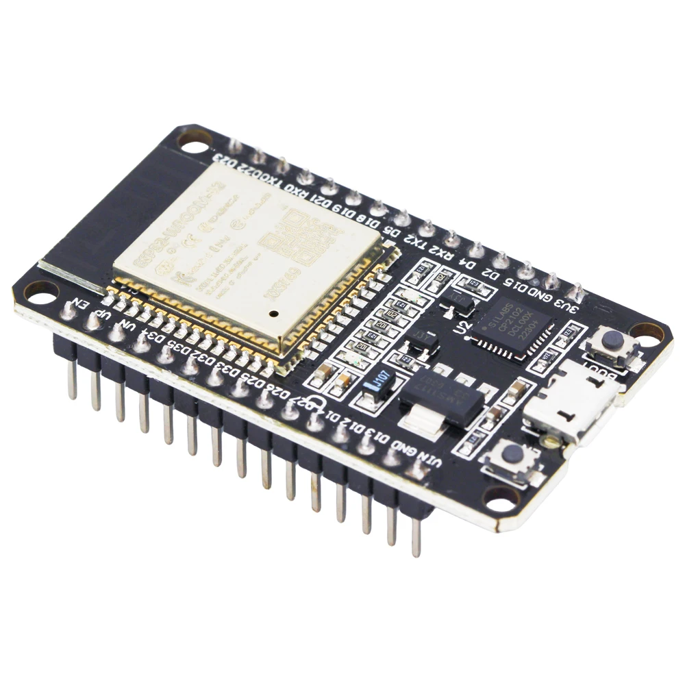 ESP-WROOM-32 ESP32 CP2102 макетная плата модуль беспроводной WiFi + Bluetooth-совместимая