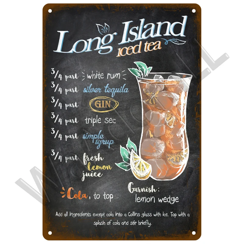 Настенный декор для бара пива вина