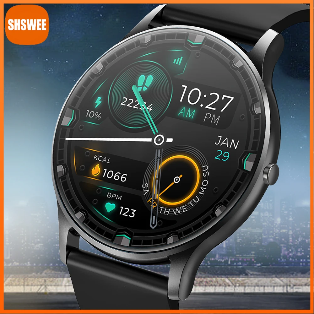 

Смарт-часы мужские с поддержкой Bluetooth, 1,3 дюйма, IP67