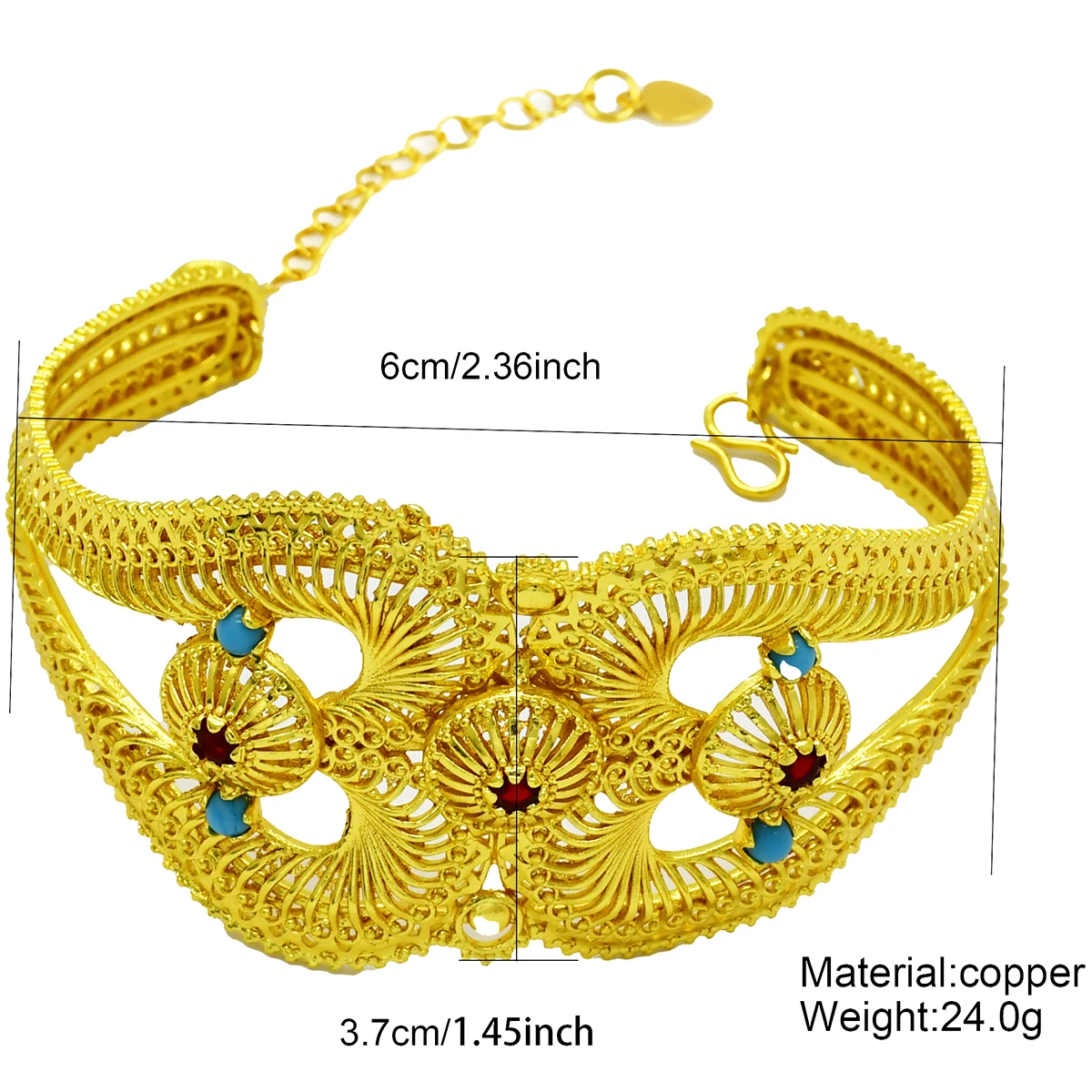 Африканские браслеты ANIID Dubai свадебные ювелирные изделия золотого цвета для