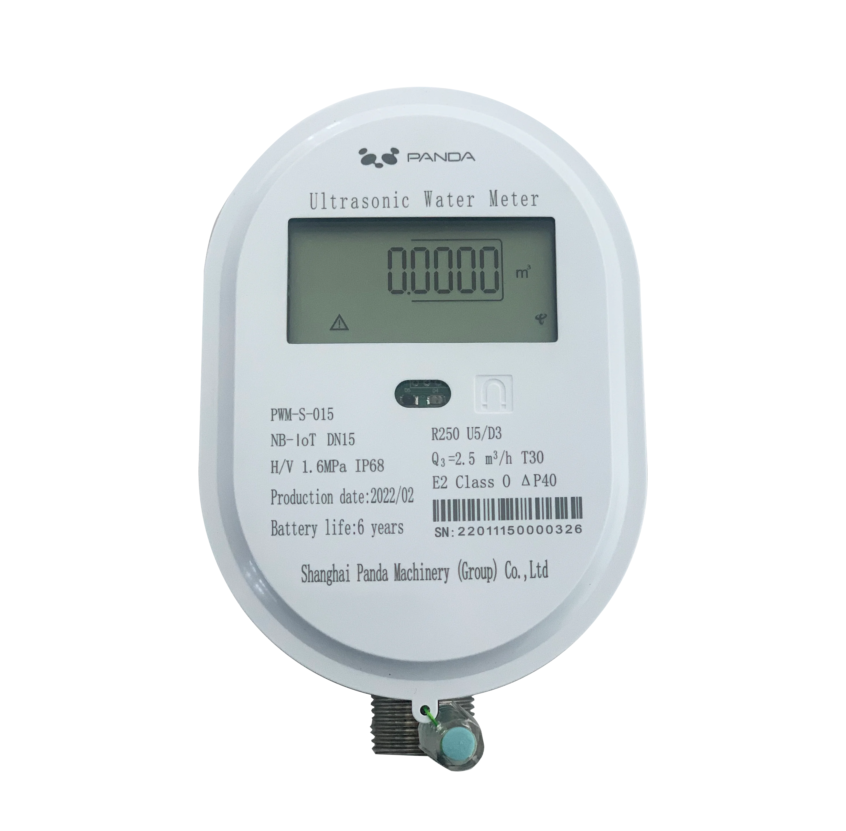 

DN15~25 Wireless Remote Reading Lora/ LoRaWAN/ NB-IoT/GPRS smart prepaid water metering