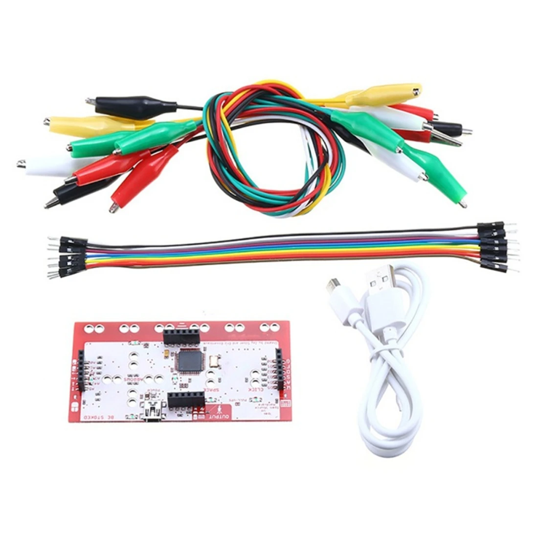 

1Set for Makey Main Control Board Controller Module DIY Kit with USB Cable Clip for Makey Practical Child's Gifts