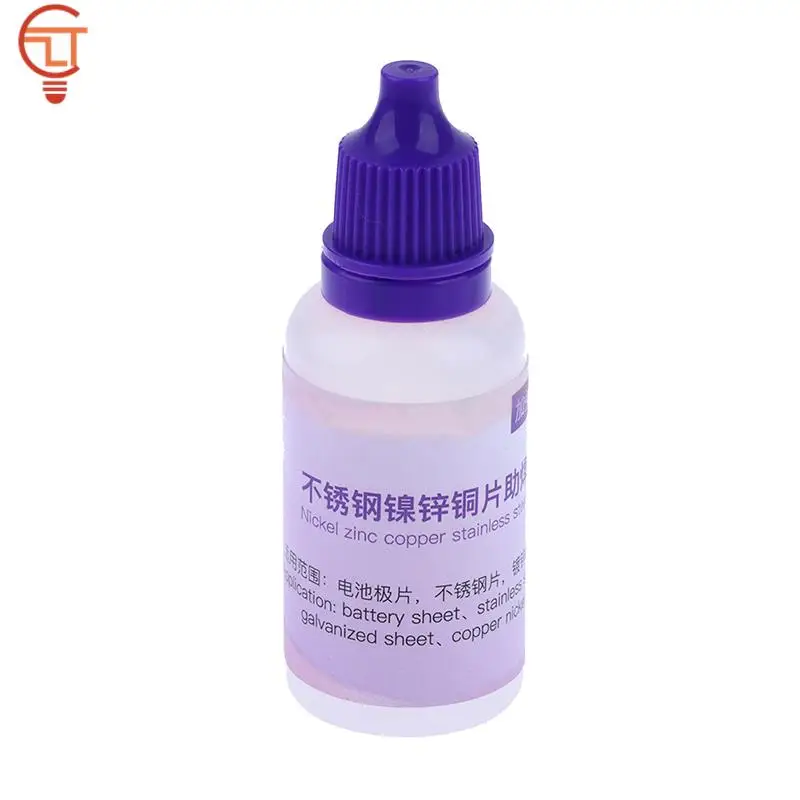 

Solder Flux Paste Stainless Steel Liquid Flux For 18650 Battery Welding Supplies For Metal Zinc, Nickel, Iron, Copper Soldering