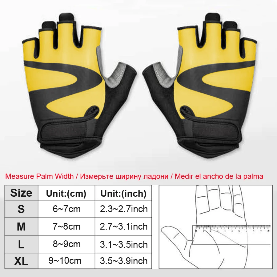 Перчатки велосипедные NEWBOLER с полупальцами ударопрочные для улицы мужчин и