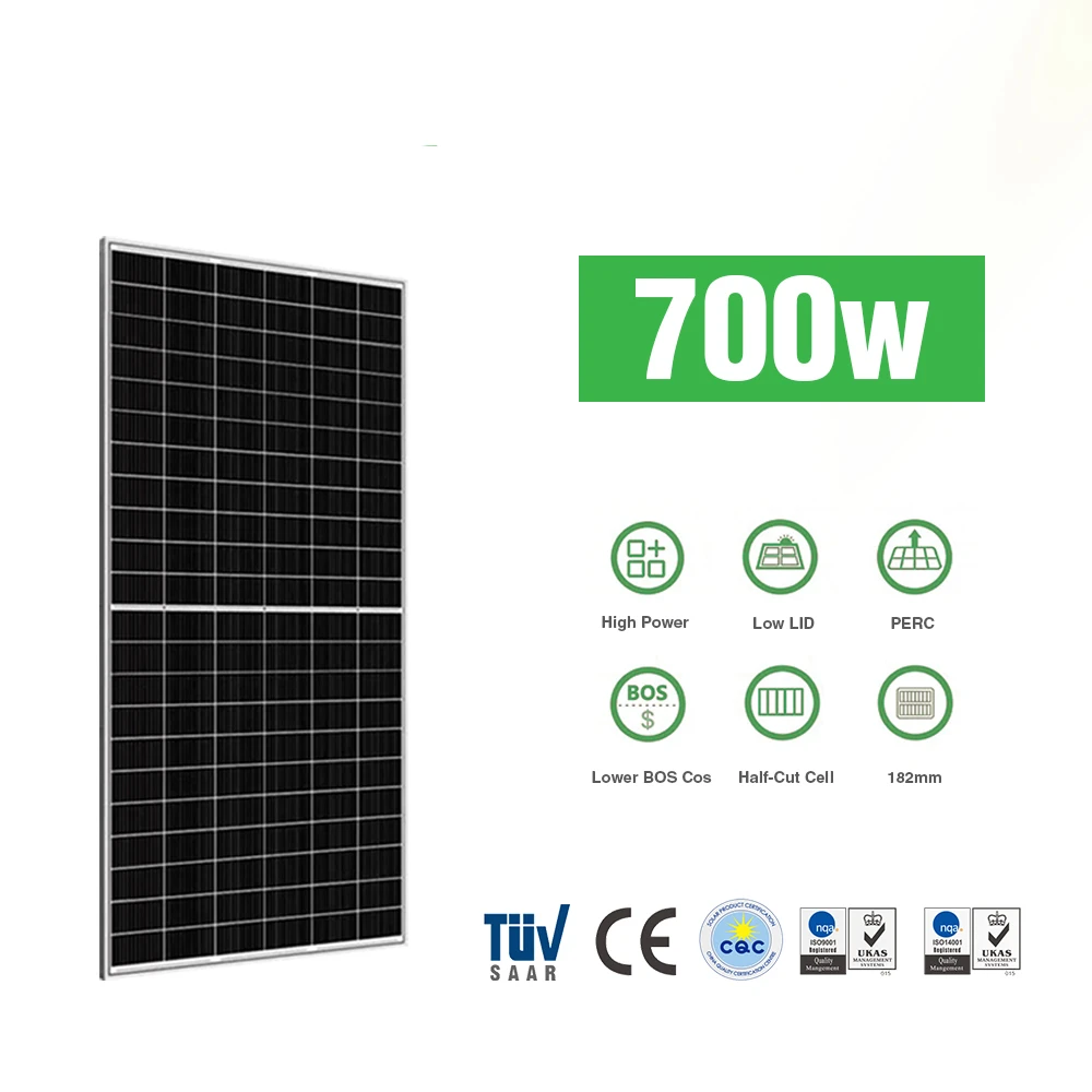 Solarplatten placa солнечная батарея 400w 600w монокристаллический модуль 500w 48v полностью