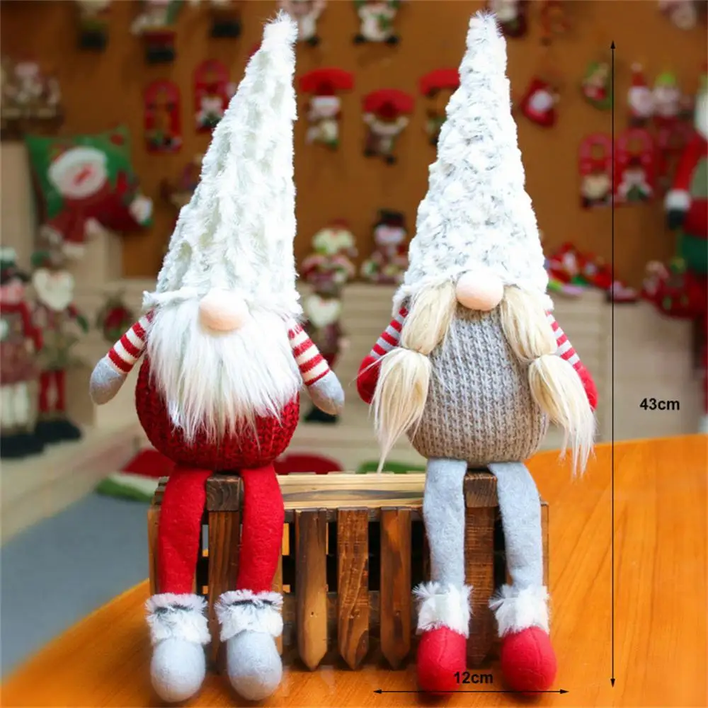 

Кукла без лица в виде Санты, рождественские украшения для дома, рождественские украшения, рождественские подарки, Рождество, Рождество, Нов...