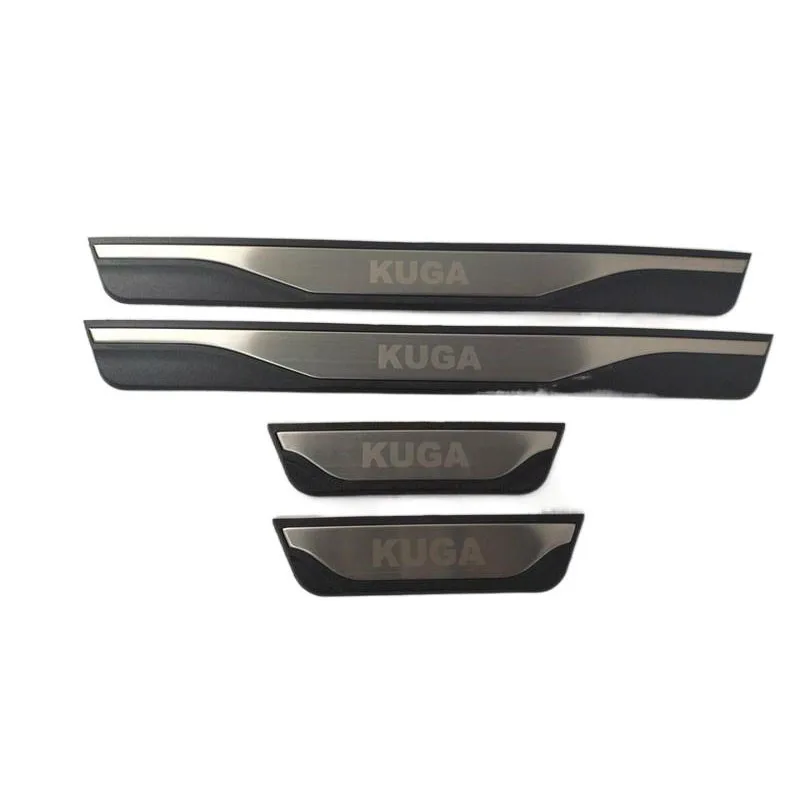 

4 шт./партия, пластиковые накладки на пороги автомобиля FORD KUGA ESCAPE 2017-2019