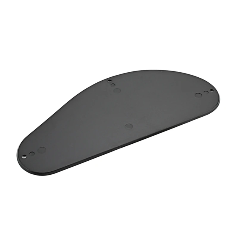 Черная пластиковая крышка полости для бас-гитары задняя пластина проводки