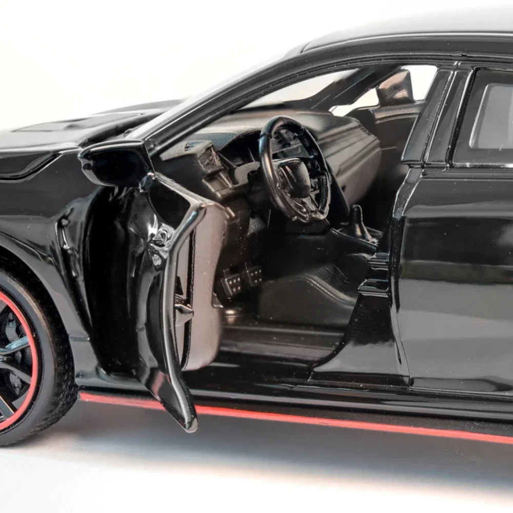 Масштаб 1:32 Honda CIVIC TYPE-R литые под давлением игрушки из сплава модели автомобилей со