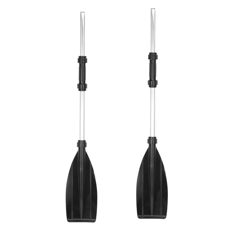 

Pair Of Kayak Paddles Detachable Aluminum Alloy Kayaking Boating The Paddle- 2 Pieces