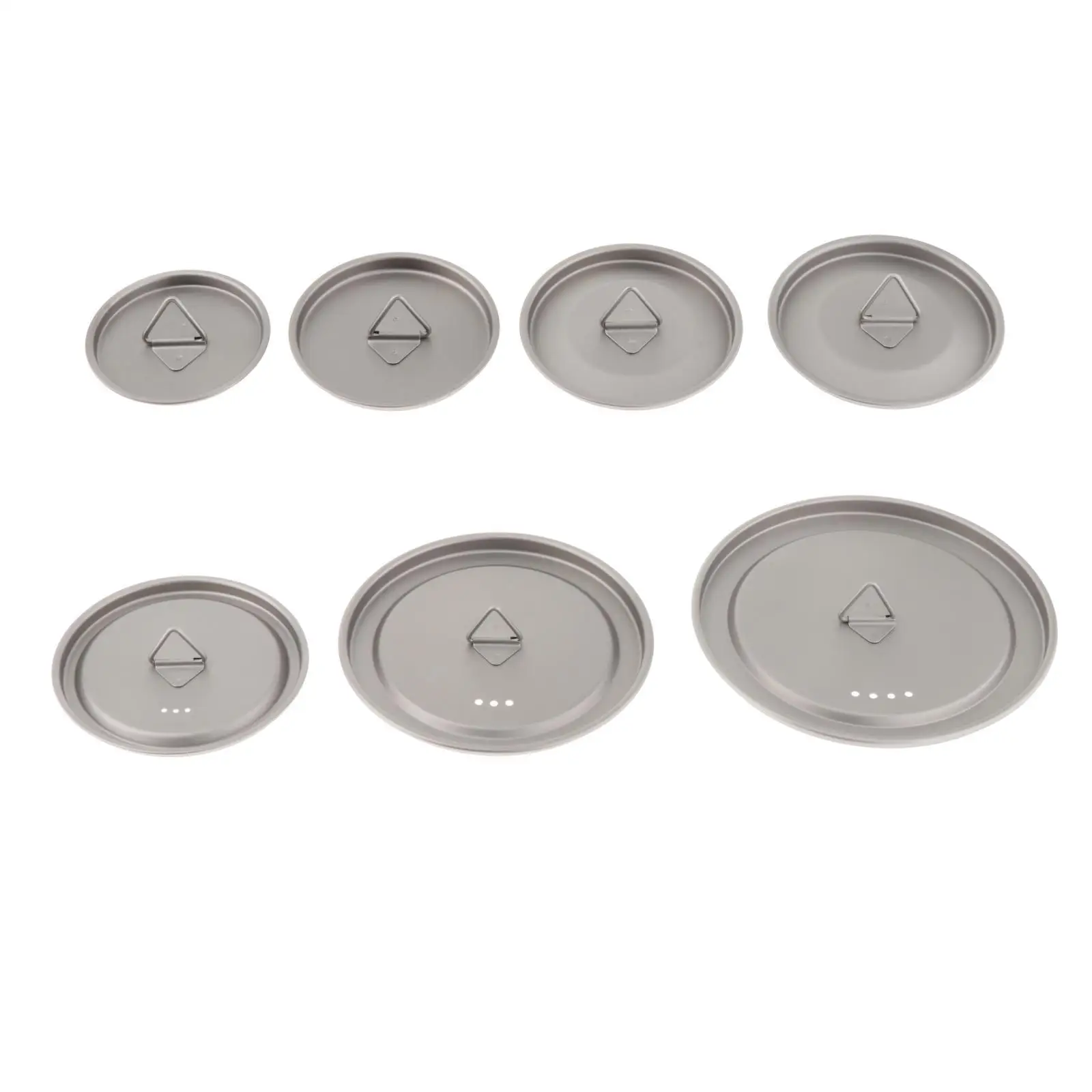 Tea Coffee Mug Lids Camping Pot Lid BBQ for Water Cup Titanium