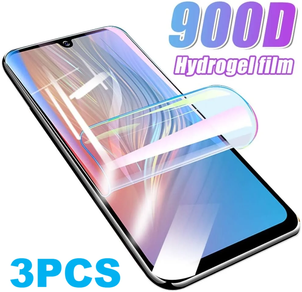 

3PCS Protective Hydrogel Film For Huawei Y5P Y6P Y7P Y8P Y6S Y7S Y8S Y9S Y5 Lite Y6 Y7 Y9 Prime 2018 2019 Screen Protector Film