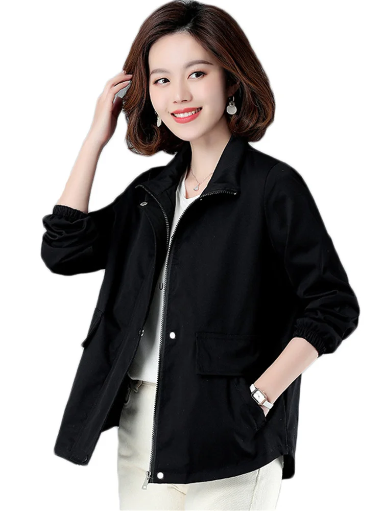 2022 весна и осень новая мода многоцветная куртка женская корейская версия