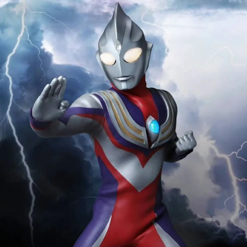 Фото 23 см BANDAI Tiga Zero Ultra Seven аниме фигурки экшн-фигурка Коллекционная модель игрушка экологически чистая мягкая резина №2