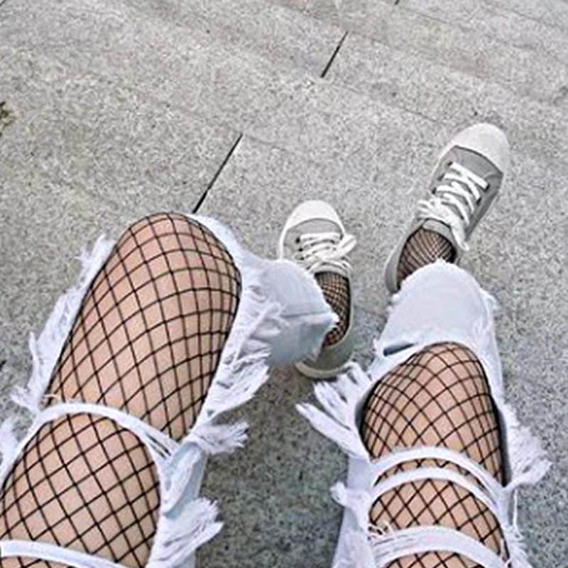 1 шт. женская сексуальная сетчатая колготки в сеточку Колготки с узором для