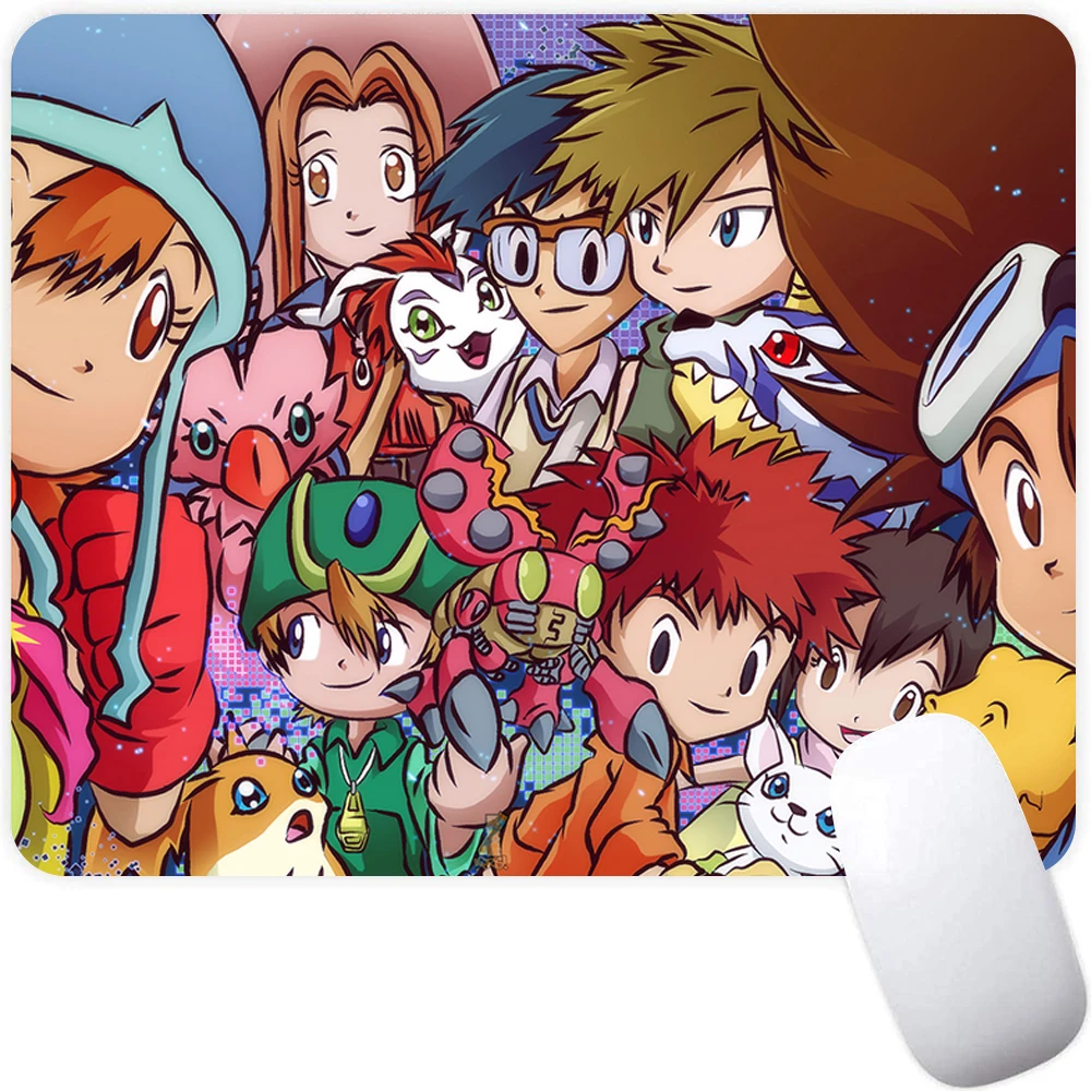 

Маленький игровой коврик для мыши в стиле аниме Digimon, компьютерный коврик для мыши, ПК, геймерский коврик для мыши XXL, коврик для ноутбука, ков...
