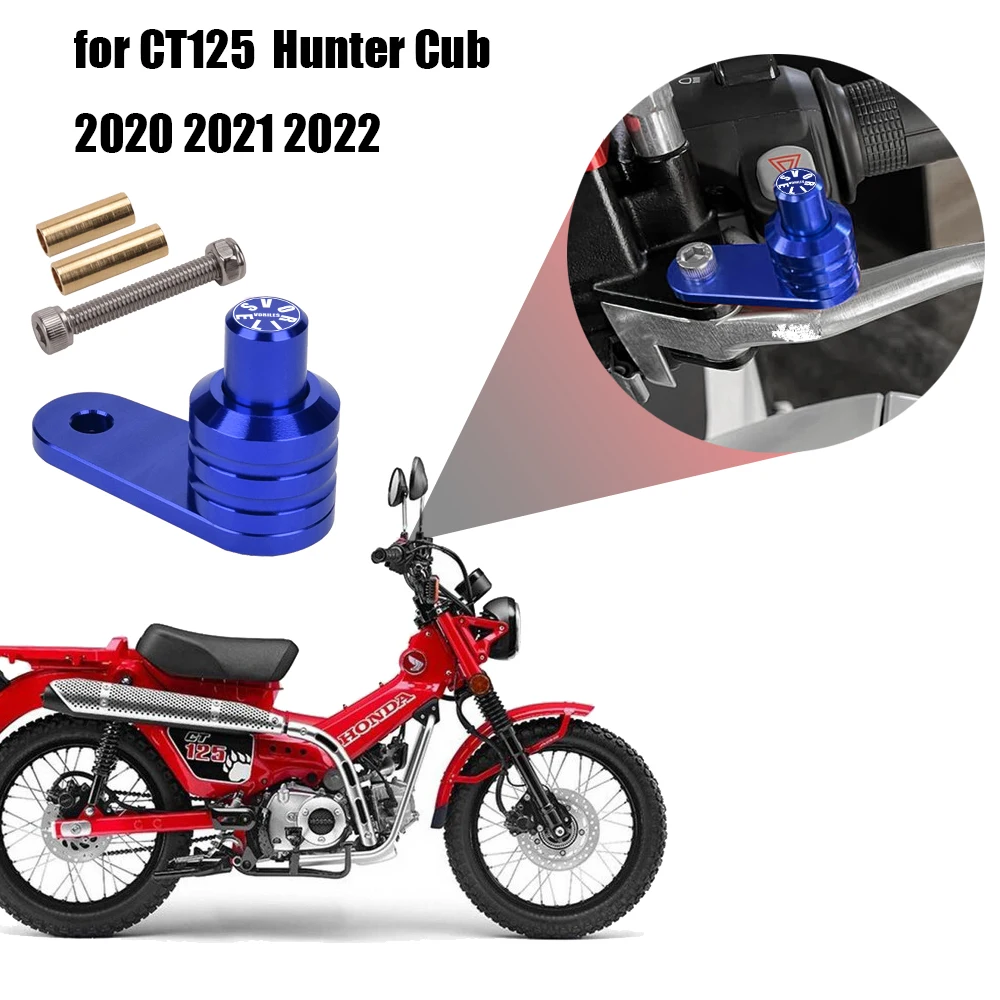 

For HONDA CT125 CT 125 Hunter Cub 2020 2021 2022 Motorcycle Accessories Brake Lever Parking Button Semi-automatic Lock Switch