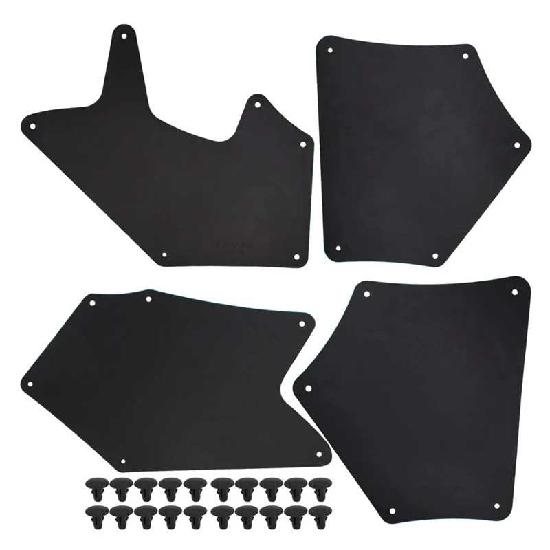 

Splash Apron Seal Set For 2007-2020 Toyota - & Sequoia Liner Apron W/Clip U 53737-0C030, 53736-0C030