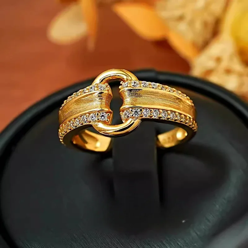 НОВОЕ серебряное кольцо 925 пробы с волочением металлической проволоки в античном