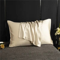 natural mulberry silk pillowcase cover solid color envelope pillow case bedding pillow cover real silk pillowcase 51x76