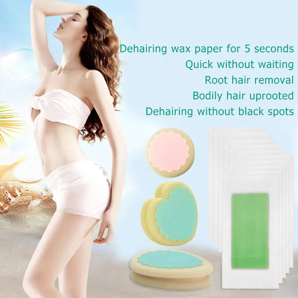 

Painless Sponge Hair Removal Depilation Pad Facial Body Hair Remover Tool
