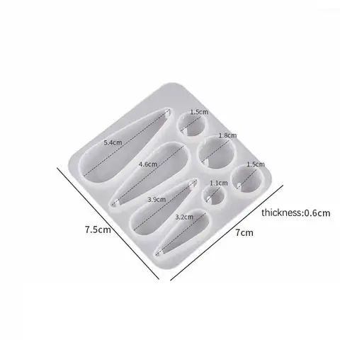 Силиконовые формы для сережек SEVENWELL