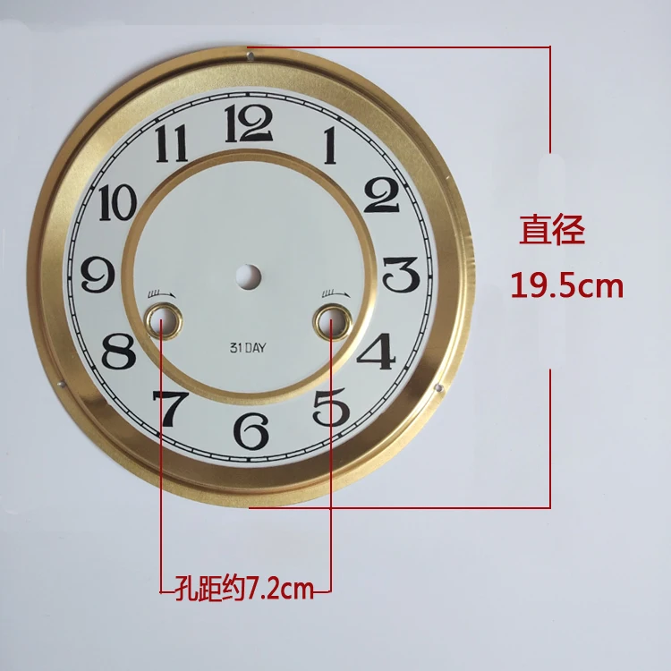 

Clockwork Mechanism Wall Clock Repair Kit Movement Watch Mechanism Replacement Mechanical Assemble the Clock Parts Machinery