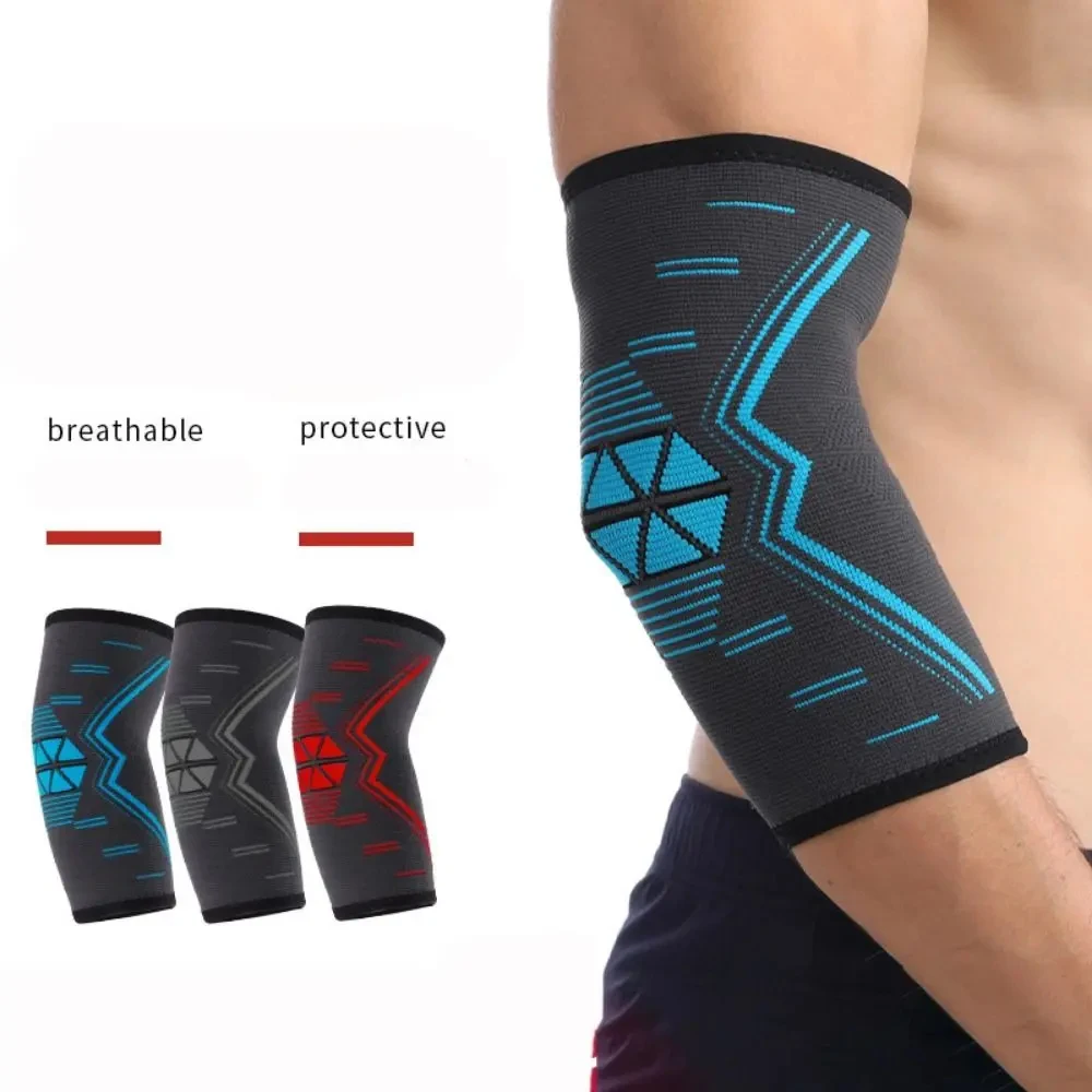

Convenient Fitness Elastic Breathable Elbow Strap Arm Cushion Soft Adjustable Elbow Support For Gym Compression