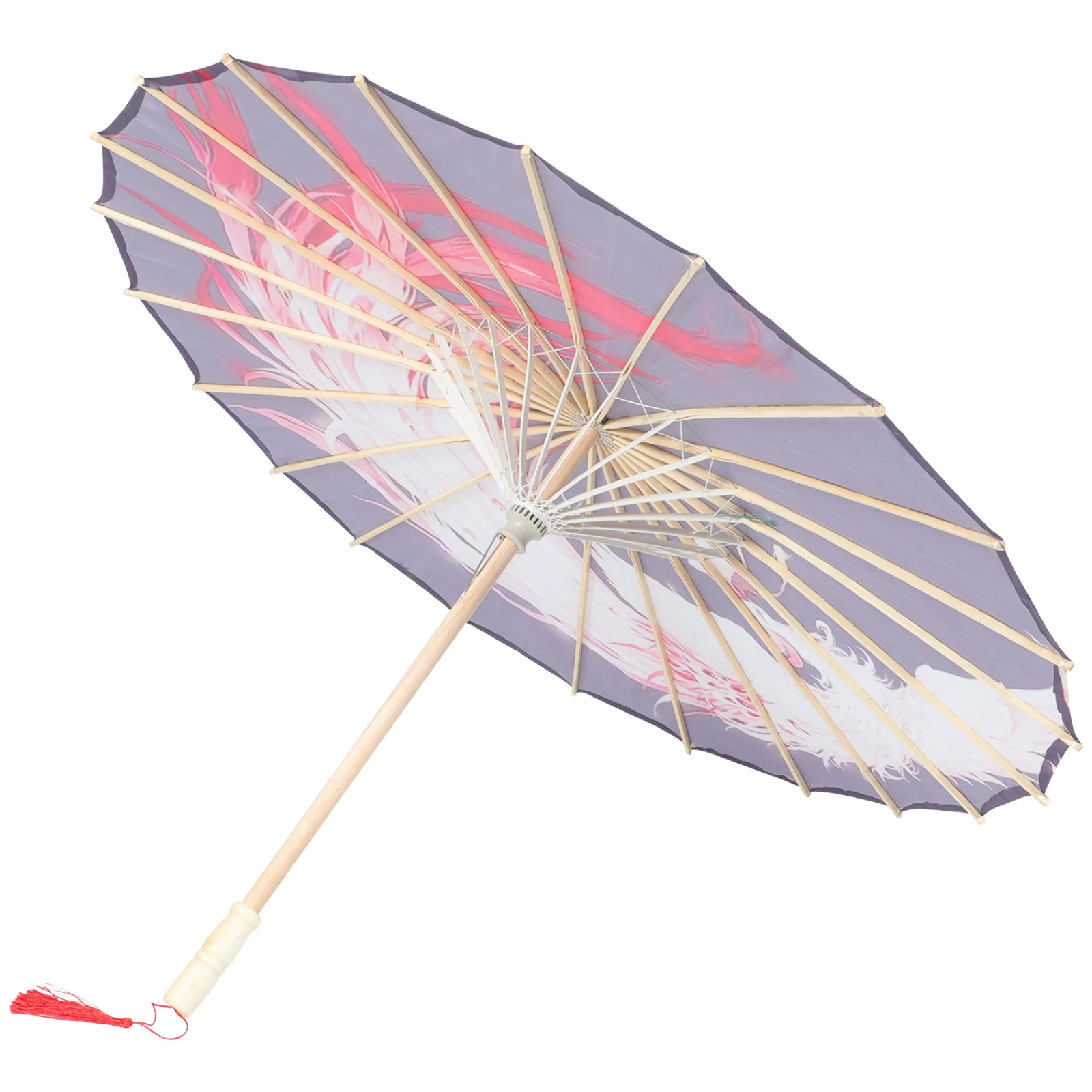 

Silk Umbrella Paper Umbrellas Weddings Chinese Style Satin Japanese Retro