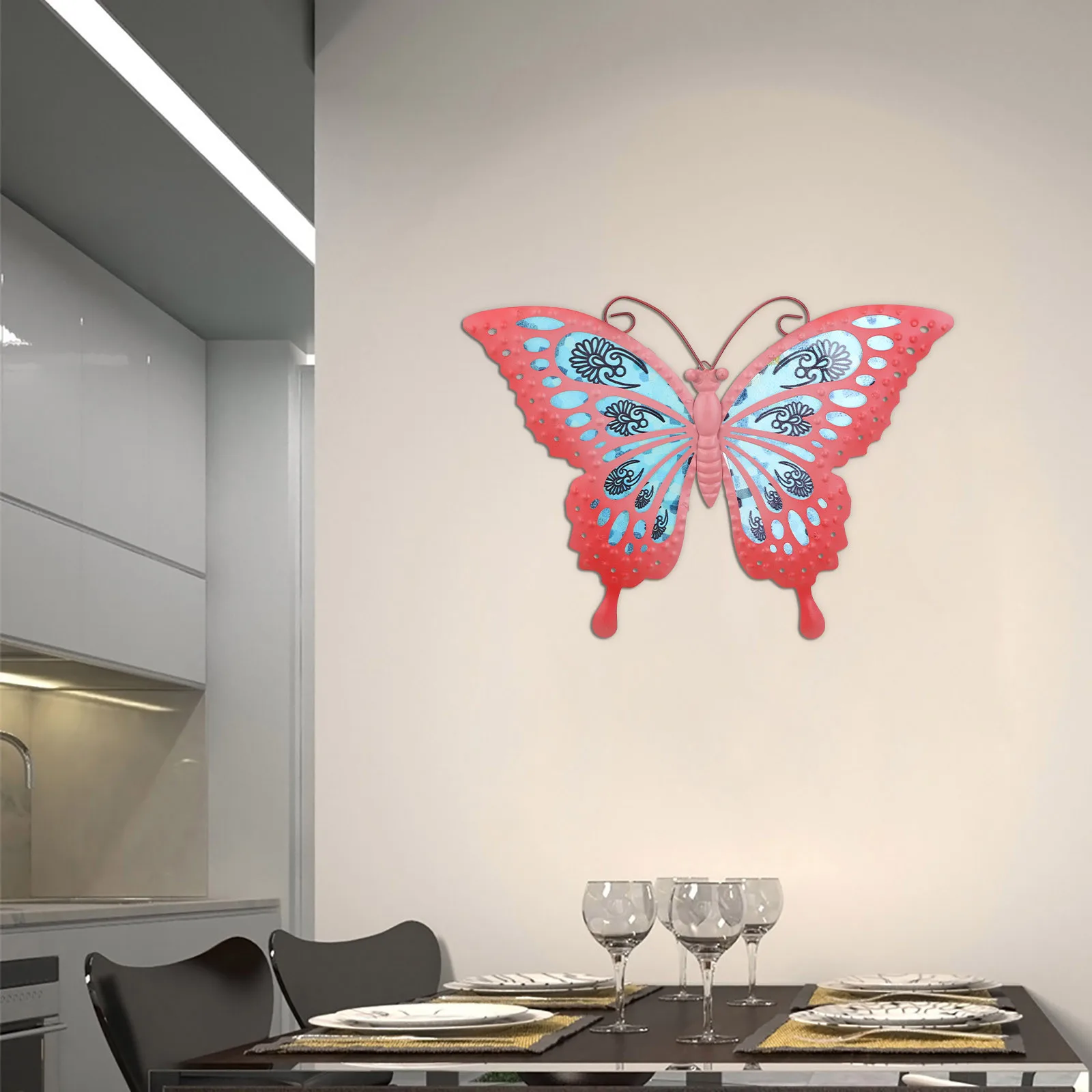 Бабочка садоводство искусственное стекло внутреннее и наружное настенное