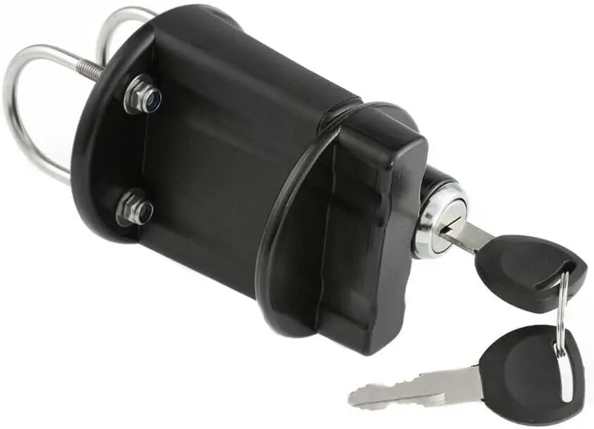 1 комплект пластиковый топливный бак газовый дизельный замок для квадроцикла