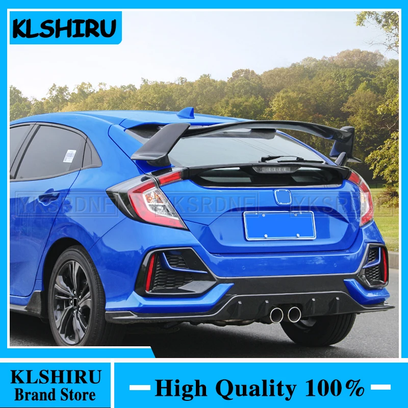 

For Honda Civic 2016 2017 2018 2019 2020 10th Gen FK7 Hatchback Rear Spoiler Type-R Style Tuning Roof Wing Trunk Lip Decoration