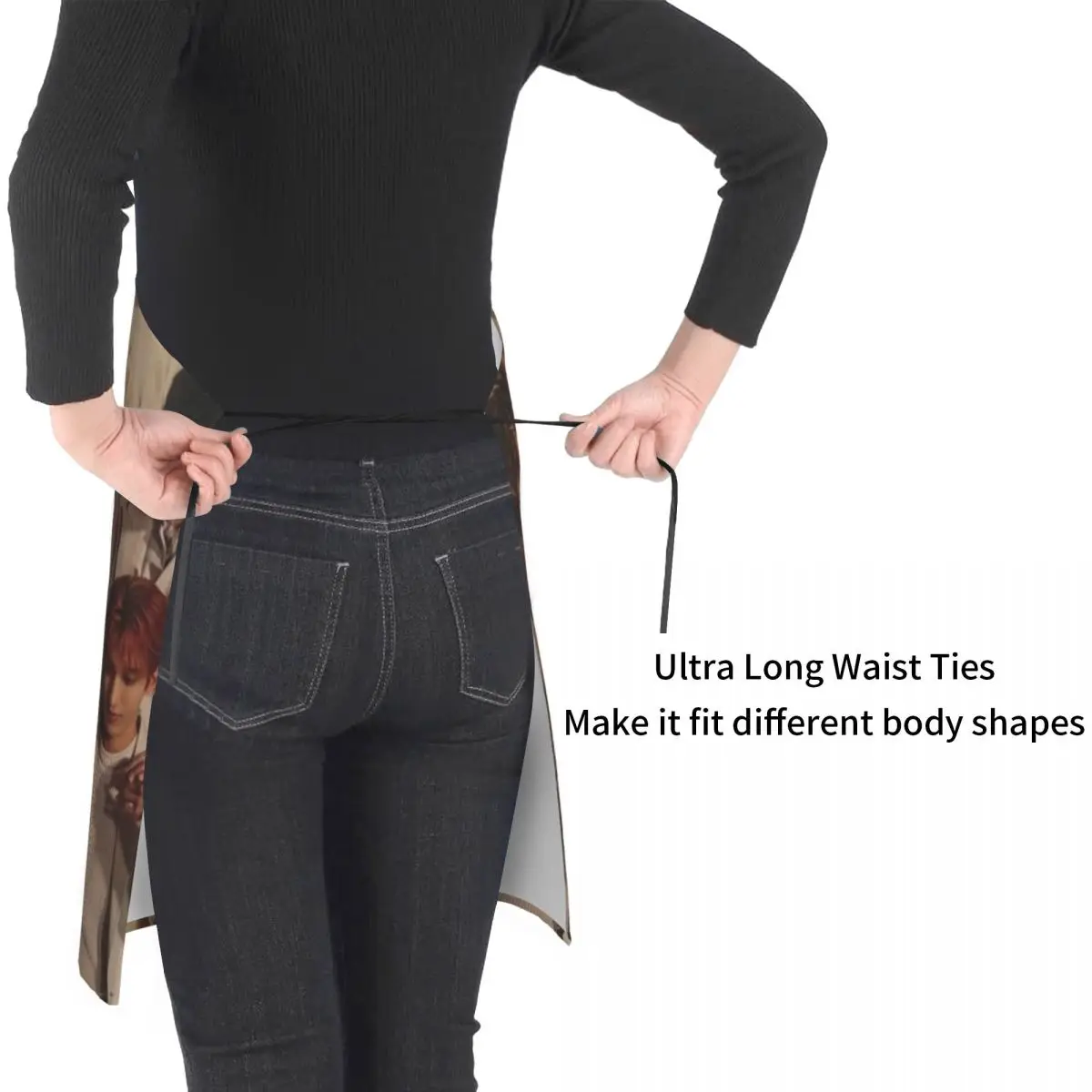 Семь подростков стандартный кухонный фартук Аксессуары для выпечки взрослых