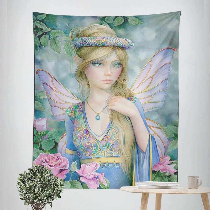 Домашний декор комнатный настенный гобелен в естественном стиле Настенный для