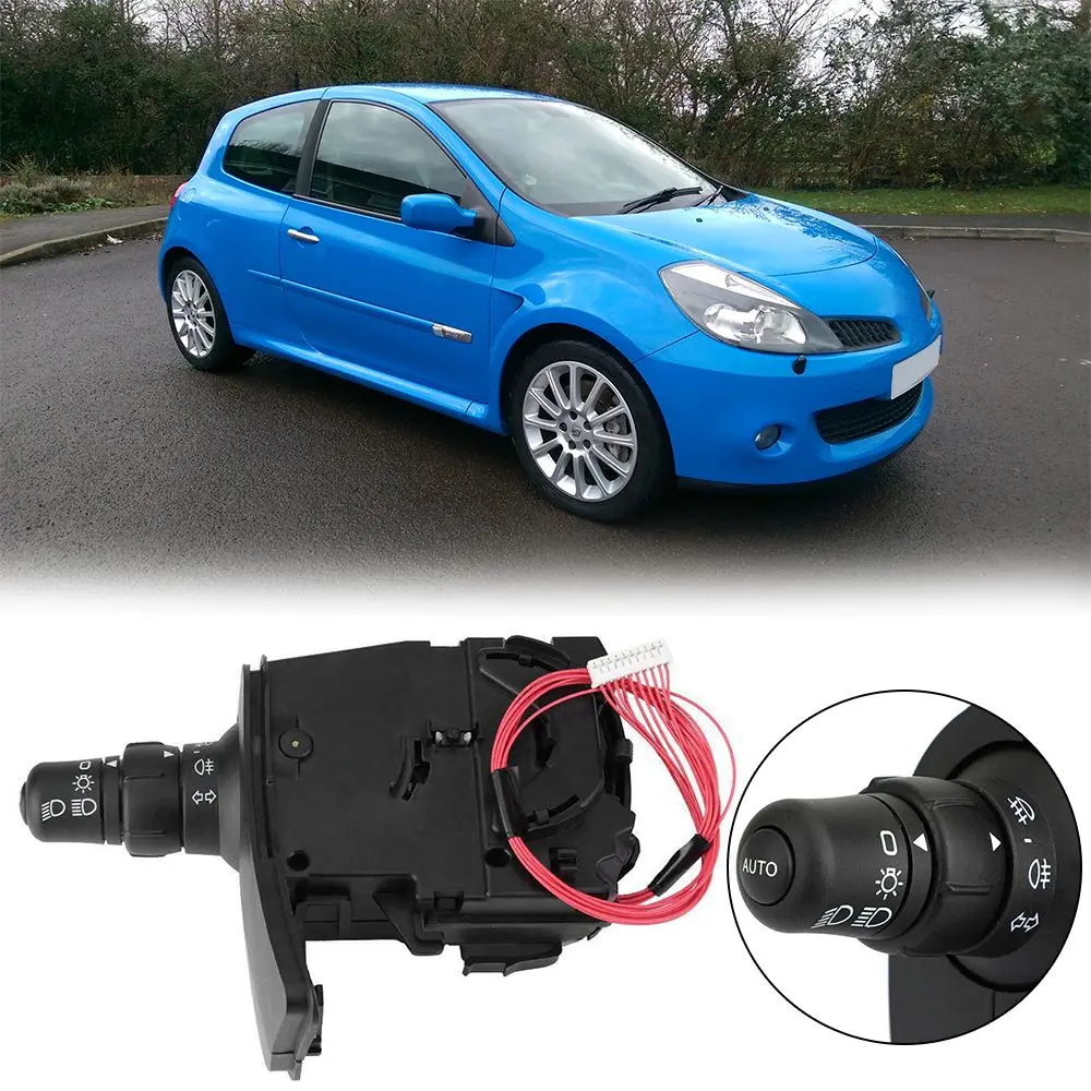 

Indicator Stalk Headlight Switch Headlamp Handle 8201590638 7701057090 For Renault for Clio Mk3 for Kangoo for Modus Car Repair