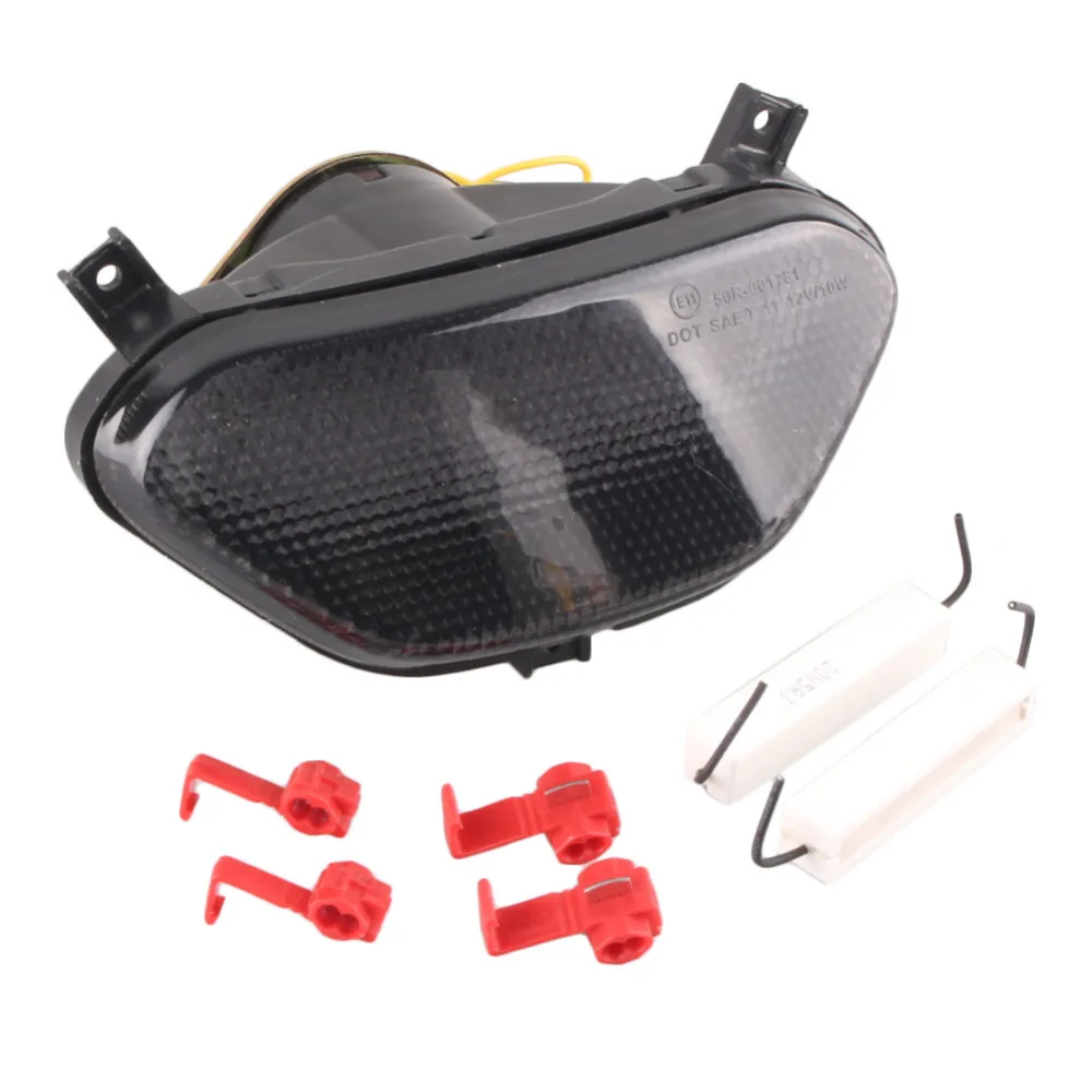 Мотоциклетная интегрированная Задняя Тормозная лампа E-mark для Suzuki Bandit 1200 1997-2000 и