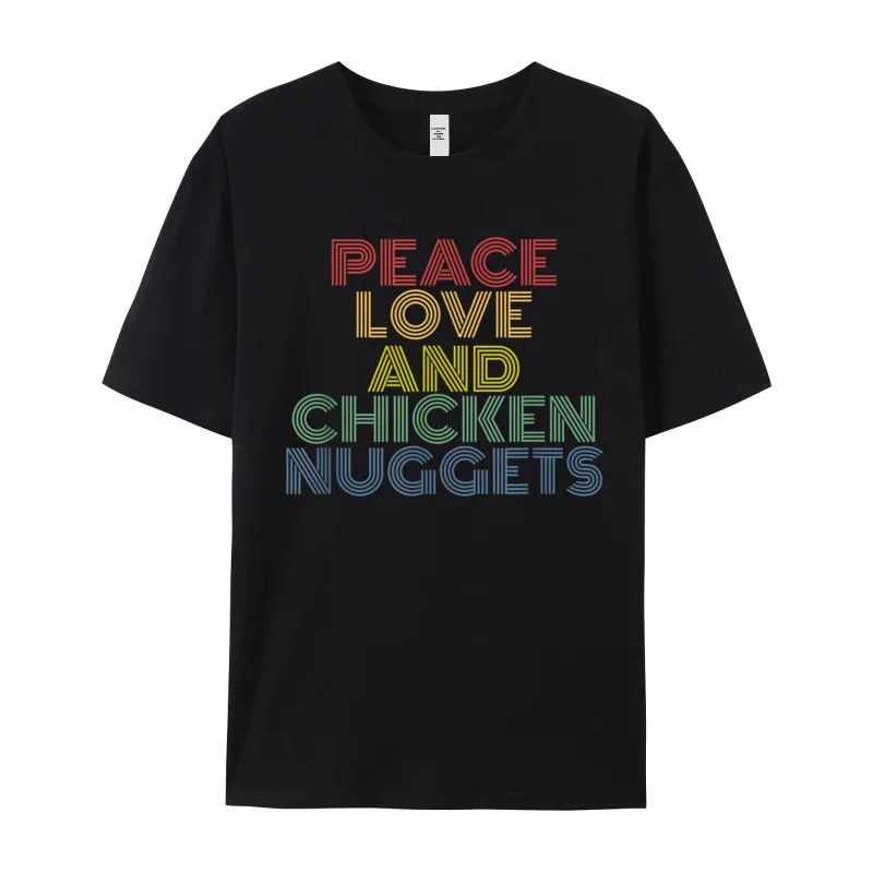 Мужские футболки Normal Peace ove And Chicken Nuggets со скидкой рождественские топы и с