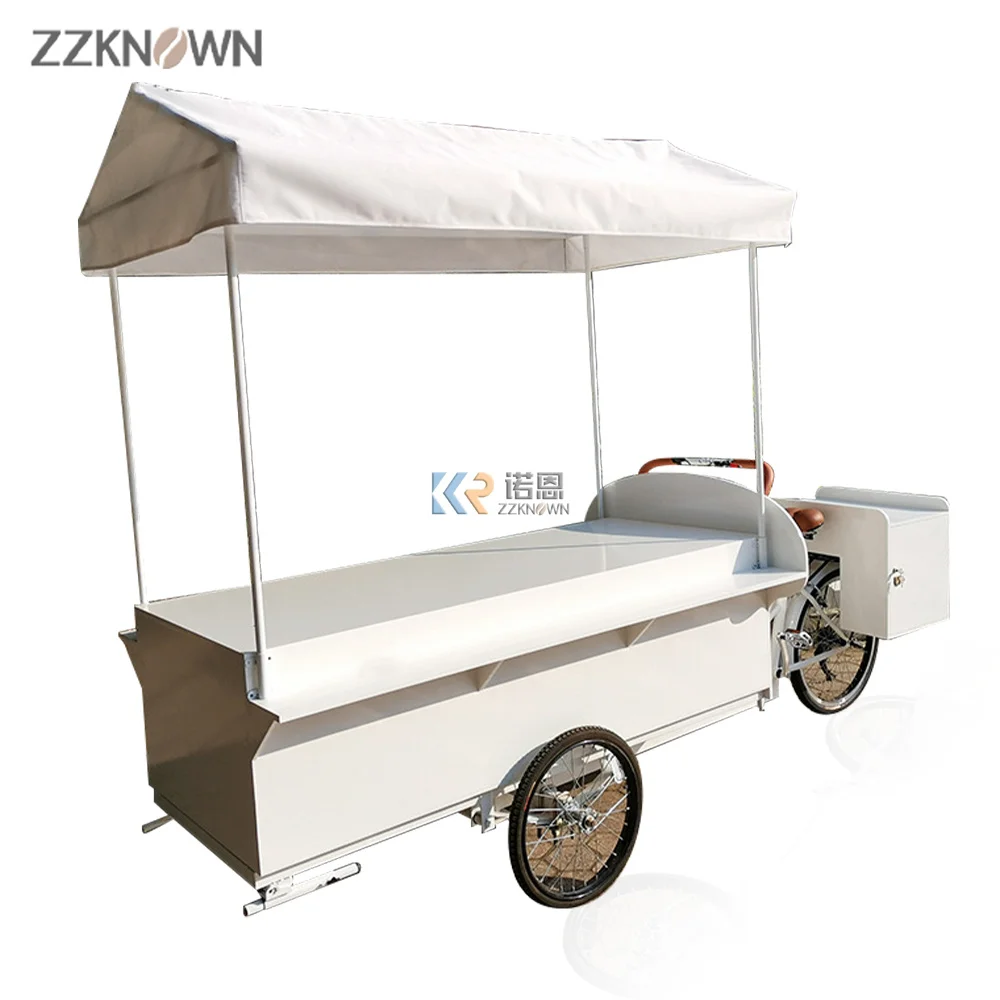 

Snack Sale Food Bike Goods Transport Bicycle Fried Chicken Tricycle